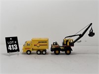 TONKA Box Truck and TONKA Crane
