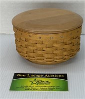 Longaberger Wooden top and Bottom