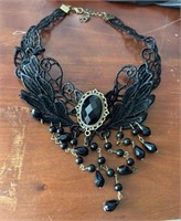 retro gothic necklace