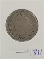 1903 LIBERTY V NICKEL