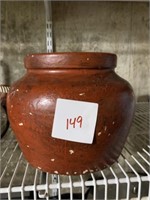 Piece of terracotta colored pottery