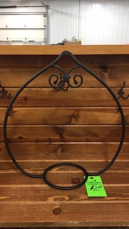 Foundry Collection wrought iron plant hanger