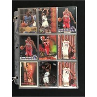 36 Jerry Stackhouse Cards With Rookies And Inserts