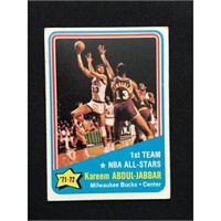 1972 Topps Allstar Kareem Abdul Jabbar