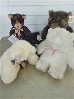 4PCS COLLECTION MARY MEYER BEARS