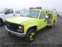 1995 Chevrolet 3500 4x4 Fire Truck