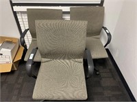 3 Matching Office Chairs