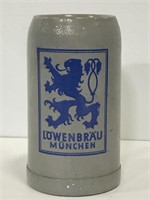 German Lowenbrau Munchen beer Stein