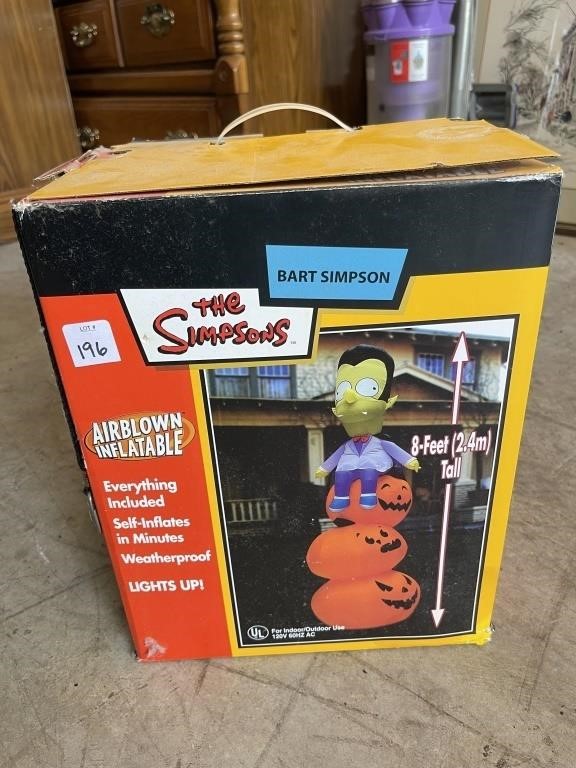 HALLOWEEN THE SIMPSONS OUTDOOR INFLATABLE