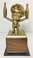 Gold Perky the Dr. Pepper Man Trophy