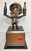 Bronze Perky the Dr. Pepper Man Trophy