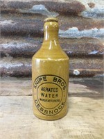 Knipe Bros Cessnock Aerated Water Stone Bottle