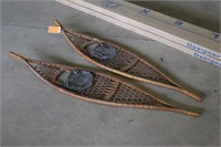 Set of Wooden Snow Shoes