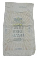 Vintage Wayne Feed Egg Mash Sack, Allied Mills Inc