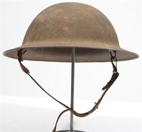 WWI 78th Division Painted Helmet