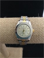 Vintage Gloria Vanderbilt Ladies 2-Tone Watch