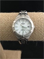 Vintage Crotan Automatic Ladies Silvertone Watch