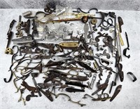 Large Collection Of Antique Gun Parts