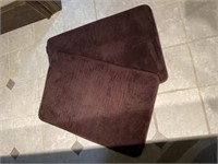BROWN THROW RUGS