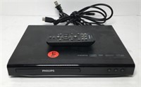 Phillips DVD Player with Remote & Power Cord