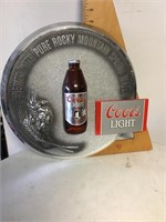 Coors light sign