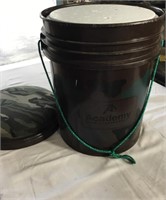 Academy bucket/stool/ fish cooler