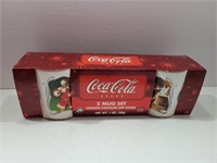 NEW Coca-Cola 2-Mug Set