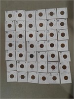 (42) 1920's Wheat Pennies