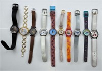 (10) ASSORTED FUN WATCHES