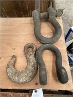 7" Clevis with Partial Clevis and Hook