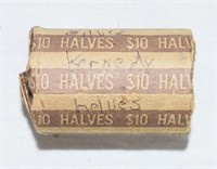 10 DOLLAR ROLL SILVER KENNEDY HALVES