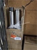8’ stainless steel pipe (no info)