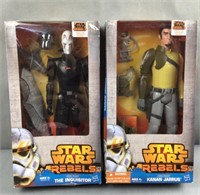 Star Wars rebels the inquisitor and Kanan Jarrus