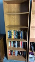 Bookshelf with contents