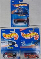 (3) Hot Wheels new in package.