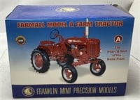 FRANKLIN MINT FARMALL MODEL A FARM TRACTOR,