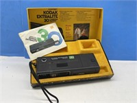 Coffee Kodak Ektralite Camera in original box