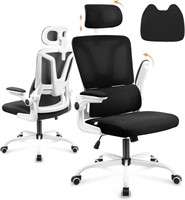 Soontrans Black Mesh Ergonomic Office Chair