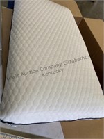 Cooling pillow zip off protective cover