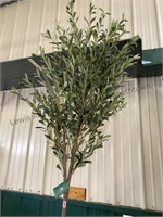 Moss and bloom 6’ artificial olive tree with