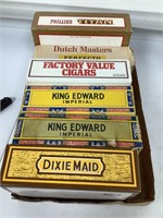 6 Cigar Boxes