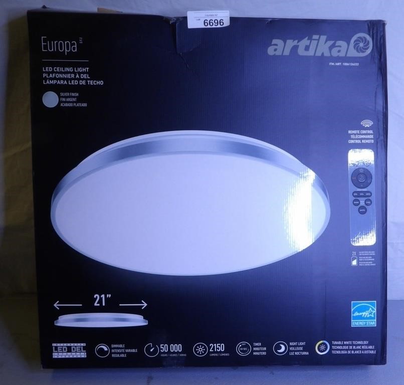 Europa Artika 21in Led Ceiling Light