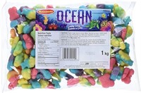 McCormicks Ocean Gummies, Bulk Candy, 1kg/35.3