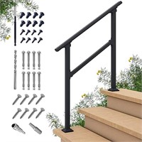 (U) CR Fence and Rail Hand Rails for Outdoor Steps