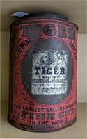 Tiger Bright Sweet Chewing Tobacco Tin