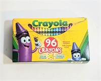 CRAYOLA 96 CRAYONS, SHARPENER INCLUDED