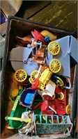 Vintage plastic rubber toy lot