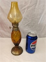 Vintage Oil Lamp 11" tall
