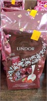 1 small & 2 Large bags of Lindor chocolates