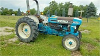 FORD 3930 TRACTOR- HOURS: ODOMETER READS -